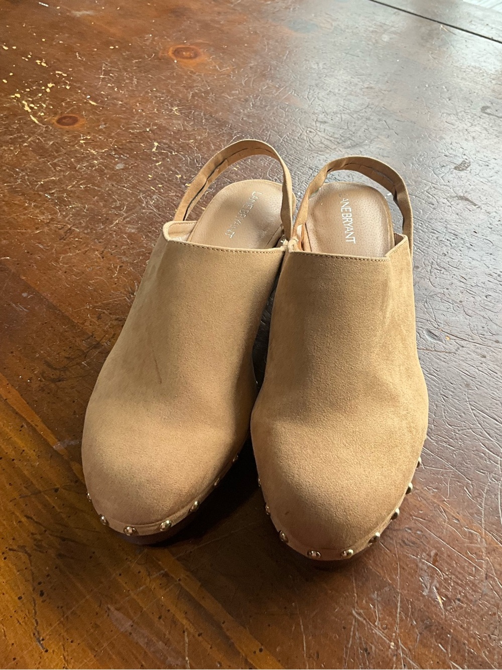 Lane Bryant size 12W clogs